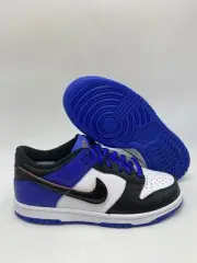 Nike Dunk Low SE (GS) White Black Racer Blue (HF0970 100) Size 5Y