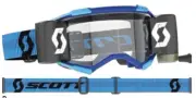 Scott USA Fury Works Film System Goggles OSFM Blue 278596-5727113