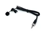 Lavalier Lapel Microphone for Sennheiser Wireless Belt Pack Transmitters Black