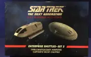 Eaglemoss Star Trek Enterprise Shuttles Set 2 Captain's Yacht + Calypso XL New