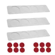 Magnetic Spice Jars Rack Stainless Steel Spice Jars Wall Plate Base Wall5535