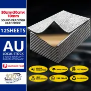 Firewall Sound Deadener Heat Proof Insulation Noise Proofing Dampening Mats Foam (for: Subaru)