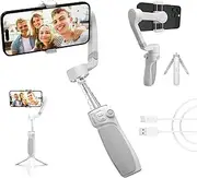 ZHIYUN Smooth Q4 Gimbal Stabilizer, 3-Axis Smartphone Phone Gimbal, Built-in Extension Rod, Foldable and Portable
