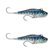 2x Rapala Sarda 18cm High Speed 200gm Trolling Lures - Silver Blue Mackerel