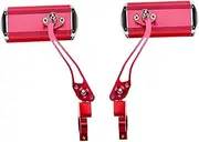 Toddmomy Bike Accessories Pack Rear View Mirrors Rotating Compact Design Wide Angle Compatible Mm Handlebars