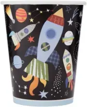 Outer Space Paper Party Cups, 8 Ct.
