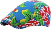 [Generic] 2025 Chinese Northeast Style Floral Print Newsboy Hat for Men Women Vintage Beret Hat Fashion Ivy Cap Cabbie Flat Cap