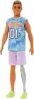 Barbie Fashionistas KEN DOLL #212 With Prosthetic Leg Brown Hair DWK44