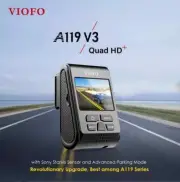 VIOFO A119 V3-G Dash Cam 2K 2560x1600P Quad HD+ Car Dash Camera with GPS Module