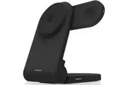 STM Charge Tree Magnetic 3-in-1 Wireless Charging Stand with 20W Wall Plug Black