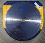 Irwin Classic 7-1/4 140 Tooth Plywood Or Plastic Circular Saw Blade 182631 NEW
