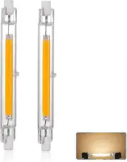 30W Dimmable LED Bulb for R7s 118mm, 3000K Warm White, 3000lm, Replaces 300W J118 Halogen Lamp