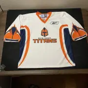 New York Titans Jets Jersey Reebok Professional Lacrosse Hockey Sweater CCM Kit