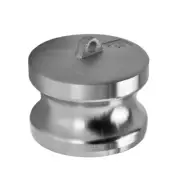 Stainless Steel 316 Camlock Coupling Type DP Dust Plug - 1/2" (15mm)