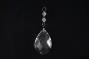 WHOLESALE - 12PC 5" Crystal Teardrop(76mm) Chandelier Suncatcher Lamp Parts
