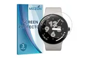[Set of 3] Google Pixel Watch 3 XL (45mm) Ultra Clear TPU Film Screen Protectors by MEZON High Protection, Shock Absorption (Pixel Watch 3 XL, Clear)