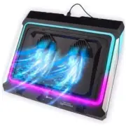 Mistral Laptop Cooling Pad - New 2024 - Powerful Turbo-Laptop Fans (4500 RPM)