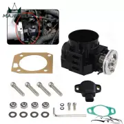 70mm Throttle Body + TPS For Honda Civic K20 K20A K20A2 K20A3 EP3 RSX DC5 02-06 (for: Honda)