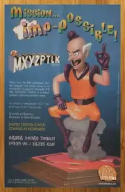 2001 DC Direct Mxyzptlk Statue Vintage Print Ad/Poster Superman Batman Wall Art