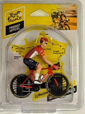 Figurine of TREK-SEGAFREDO cyclist - Tour de France - 1/18 - Solido