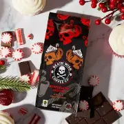 1 NIB 9oz Death Wish Peppermint Mocha Ground Coffee Fair Trade B0825 Mother Gift