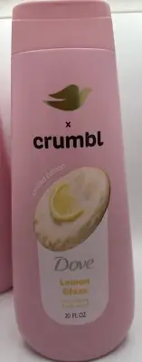 Dove X Crumbl Cookies Limited Edition Lemon Glaze Body Wash Crumble NEW