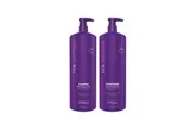 Natural Look Silver Screen Ice Blonde Shampoo & Conditioner 1 Lt Bundle