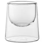 【UTOPIA】雙層玻璃杯 150ML(水杯 茶杯 咖啡杯)