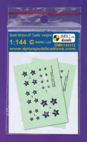 1/144 Decals: South African AF "Castle" Insignia Various #DMK144112 : MARK1