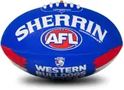 Sherrin AFL Western Bulldogs Song Football, Size 2