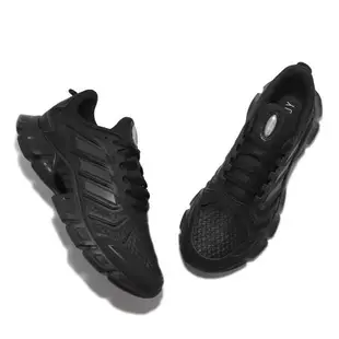 Adidas 慢跑鞋 Climacool 黑 全黑 男鞋 緩震 透氣 散熱 環保材質 運動鞋 GX5583 [ACS 跨運動]