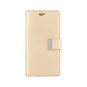 iPhone 11 Compatible Case Cover With Rich Diary for Stylish Protection - Gold