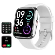 Bluetooth Smart Watch for Men WomenCall Receive/Dial Alexa Built-in 1.8" Touc...