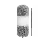 Duster Extendable Telescopic Microfibre Duster with Stainless Steel Pole