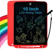 10'' LCD Writing Tablet Doodle Board Drawing with Lock Function Erasable 3-6
