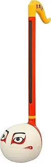 Otamatone [Kabuki] Classical Japanese Dance-Drama Character Electronic Musical Instrument Synthesizer by Cube / Maywa Denki, Red with White Face and Yellow Accent Color