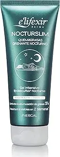 E'LIFEXIR Nocturslim Intensive Fat Burning Cream Night Lipo Sculpting Reduction Gel Draining, Anti-Cellulite and Strong Firming Fresh Feeling and Quick Absorption 200 ml