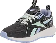 [Reebok] Girls Durable XT Running Shoe, Black/Mist/Lilac Glow, 1.5 Little Kid