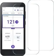 (Clear 2-piece packaging) Premium Tempered Glass Screen protector For Omnipod 5 Receiver