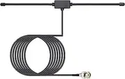 [Bingfu] Radio Scanner Antenna 20-1300MHz Adhesive Mount BNC Male Dipole for Vehicle Ham Radio Amateur Mobile Compatible With Uniden Bearcat Whistler Radio Shack