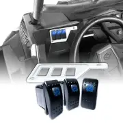 Left Dash Switch Panel Bezel Polaris RZR XP1000 Turbo S 900 1000 White Lightning