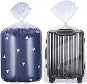QISF 100x120 cm Extra Large Clear Plastic Storage Bags - 5 Pack Giant Storage Bags,Flat Large Plastic Bags,Moving Bags for Quilts, Suitcases, Plush Toys, Office Chairs