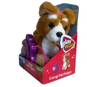Pull Along Dog Puppy Corgi Pet Puppy 18m+ Imagination Pretend Puppy