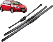 Windshield Wipers Front & Rear Wiper Blades Set For Kia Cerato YD 2012-2017 26"+14"+13" Windshield Wipers Blades