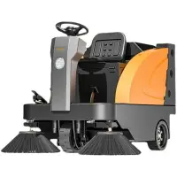 在飛比找樂天市場購物網優惠-榮事達駕駛式掃地機工廠車間用商用工業掃地車電動吸塵道路清掃車