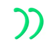 Silicone Extending Hook Reusable Pain Relief Ear Hook For Relieving Long Time Wearinggreen