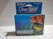 Snap Sights 35mm Underwater Single Use Color Camera 27 Exp: 400 ASA: 12/99