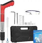 Oimzzr Manual Mini Steel Nail Gun 4 Gears Power Adjustable Wall Nail Guns for Ceiling/Wire Hider/Fixture Install Nail ing Machine Fastener Tools Fastening nail 7.3mm 4 Gear
