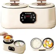 Low Sugar Rice Cooker 3.4L, Smart 6 Modes, 15-Min Fast Cooking & Non-Stick Pot, Delay Start + Keep Warm for Diabetic