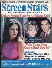 MAG: Screen Stars Magazine June 1968- Barbara Parkins- Frank Sinatra- Elvis P...